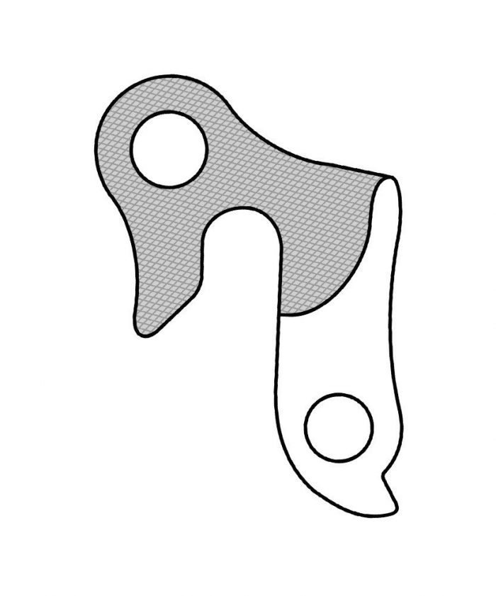 Rear Gear Mech Derailleur Hanger - B027 - Image 3