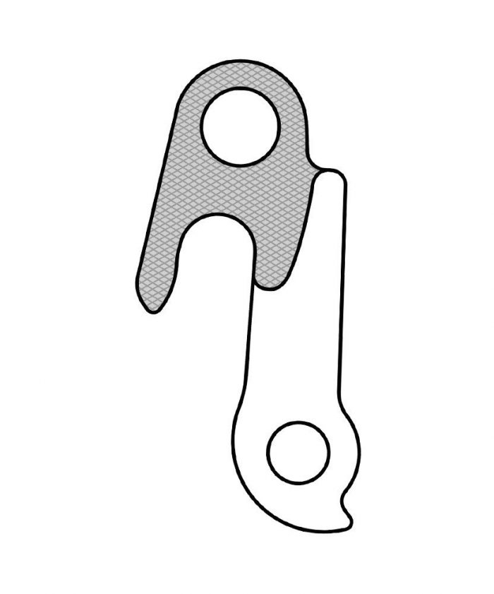 Rear Gear Mech Derailleur Hanger - CC217 - Image 3
