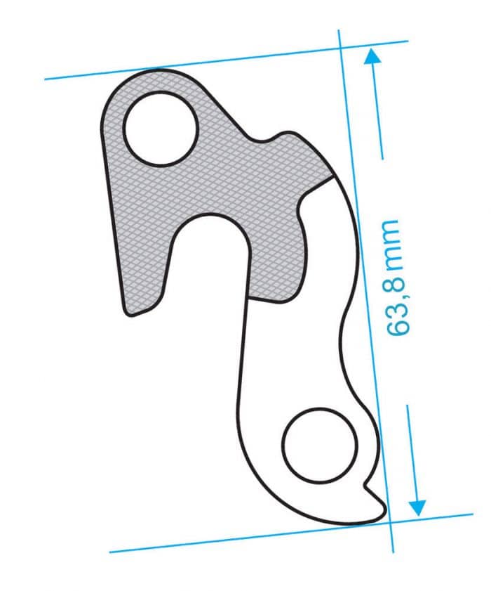 Rear Gear Mech Derailleur Hanger - CC013 - Image 10