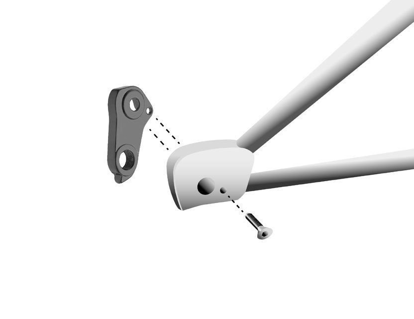 Rear Gear Mech Derailleur Hanger - CC262 - Image 4