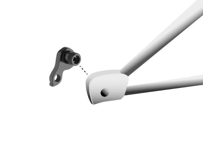Rear Gear Mech Derailleur Hanger - CC263 - Image 3