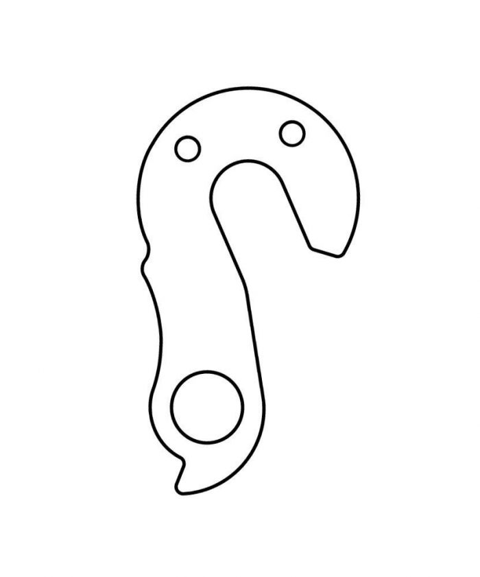 Rear Gear Mech Derailleur Hanger - CC270 - Image 4