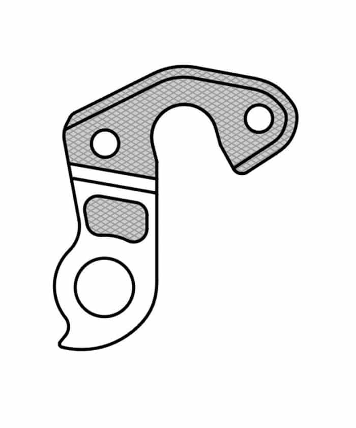 Rear Gear Mech Derailleur Hanger - CC1088 - Image 2