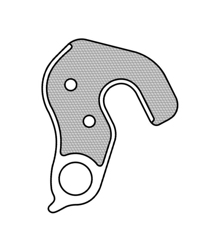Rear Gear Mech Derailleur Hanger - CNC035 - Image 3