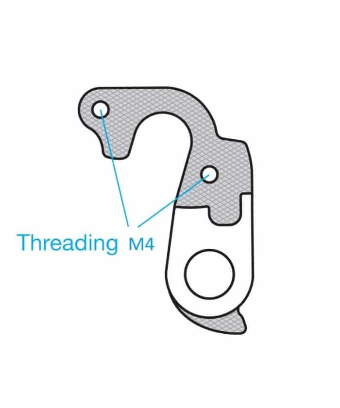 Rear Gear Mech Derailleur Hanger - CC214 - Image 5