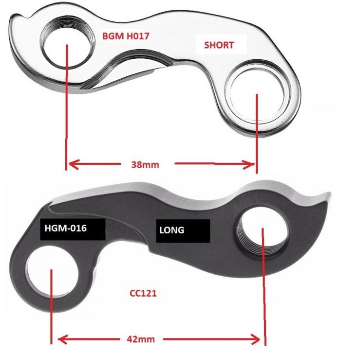 Rear Gear Mech Derailleur Hanger - CC121 - Image 5