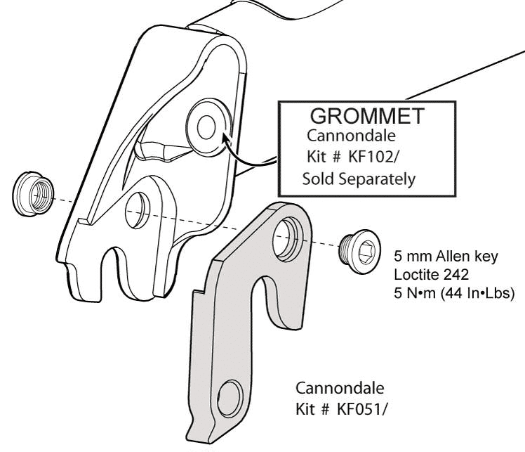 Rear Gear Mech Derailleur Hanger - CC132 - Image 14
