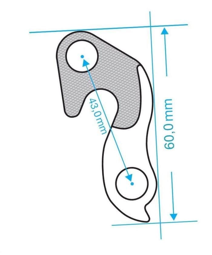 Rear Gear Mech Derailleur Hanger - CC1010 - Image 24