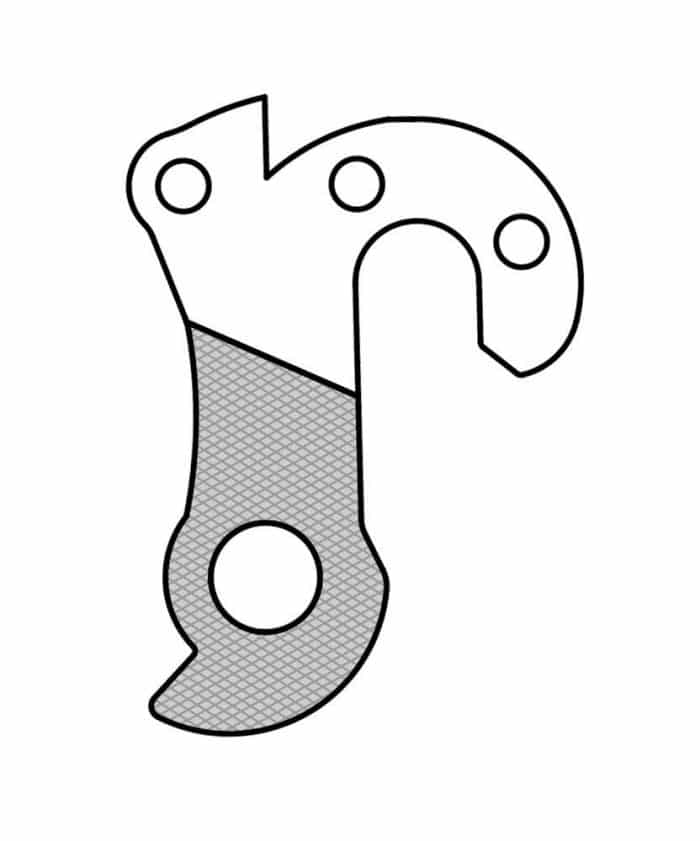 Rear Gear Mech Derailleur Hanger - CC028 - Image 5