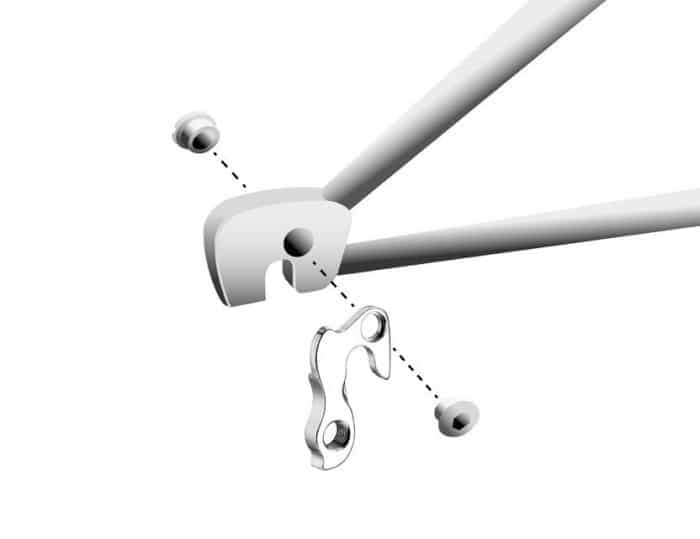 Rear Gear Mech Derailleur Hanger - CC031 - Image 3