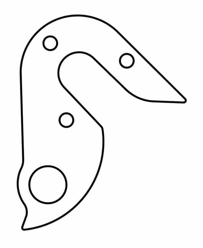 Rear Gear Mech Derailleur Hanger - CC234 - Image 6
