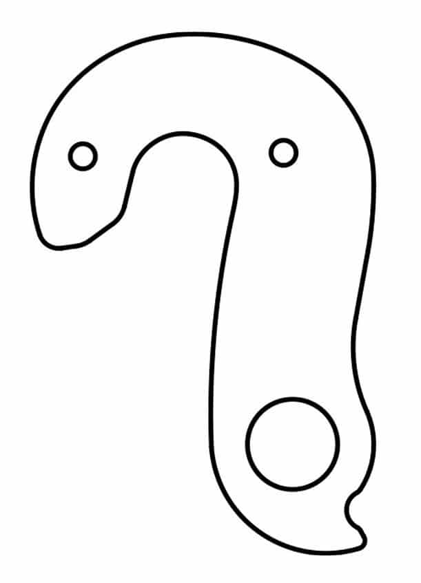 Rear Gear Mech Derailleur Hanger - CC241 - Image 5