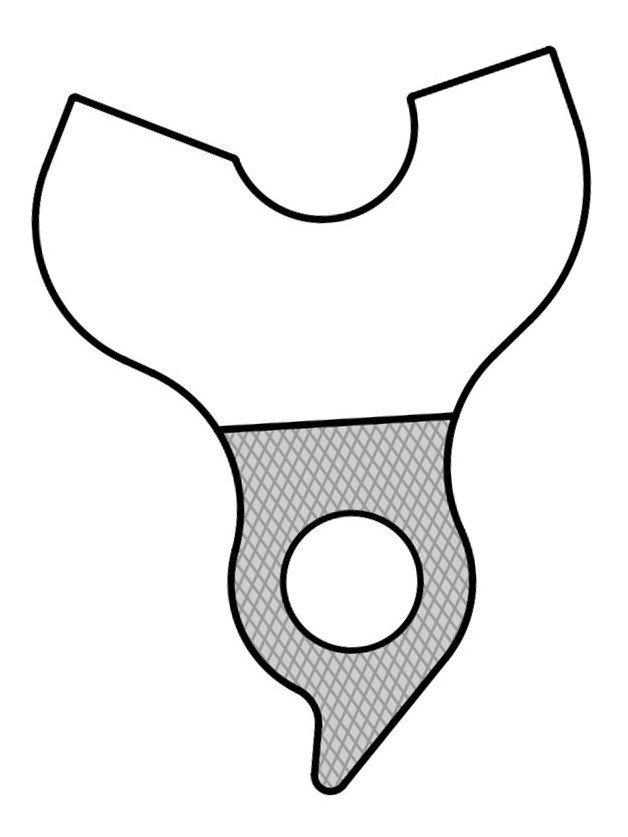 Rear Gear Mech Derailleur Hanger - CC278 - Image 5