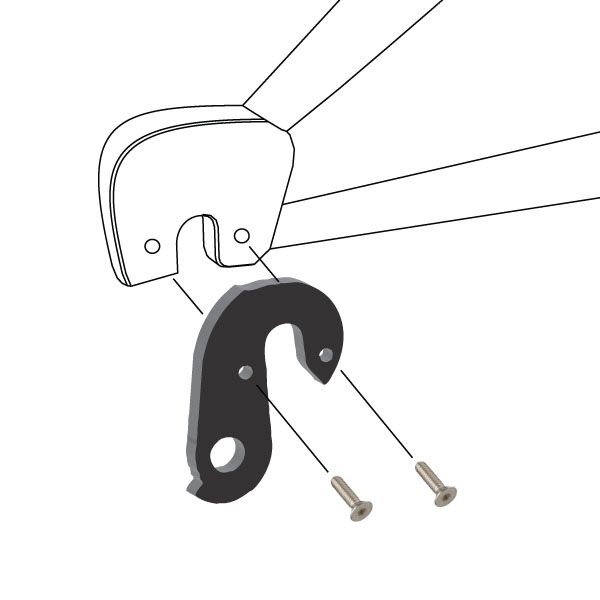 Rear Gear Mech Derailleur Hanger - B110 - Image 4