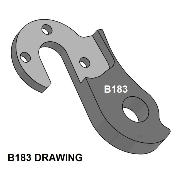 Rear Gear Mech Derailleur Hanger - B183 - Image 8