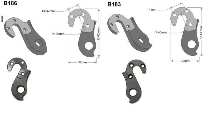 Rear Gear Mech Derailleur Hanger - B183 - Image 9
