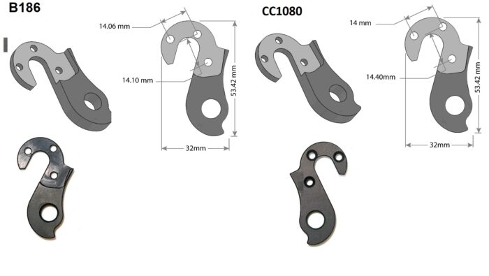 CNC Rear Gear Mech Derailleur Hanger - CC1080 - Image 8
