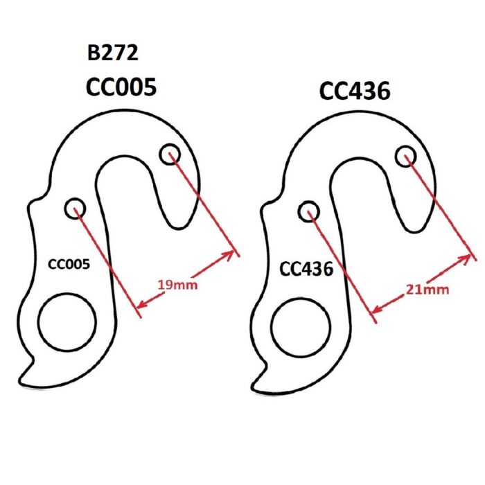 Rear Gear Mech Derailleur Hanger - B272 - Image 5