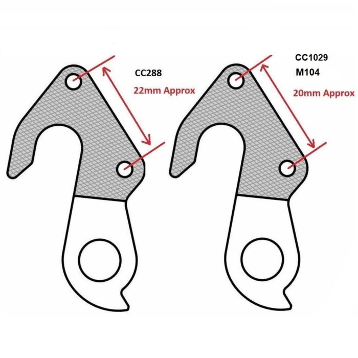 Rear Gear Mech Derailleur Hanger - cc1029 - Image 3
