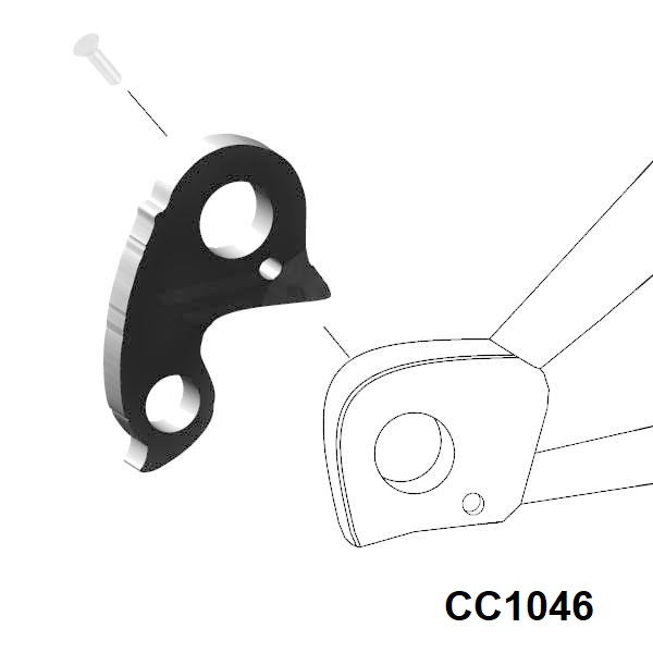 Rear Gear Mech Derailleur Hanger - CC1046 - Image 7