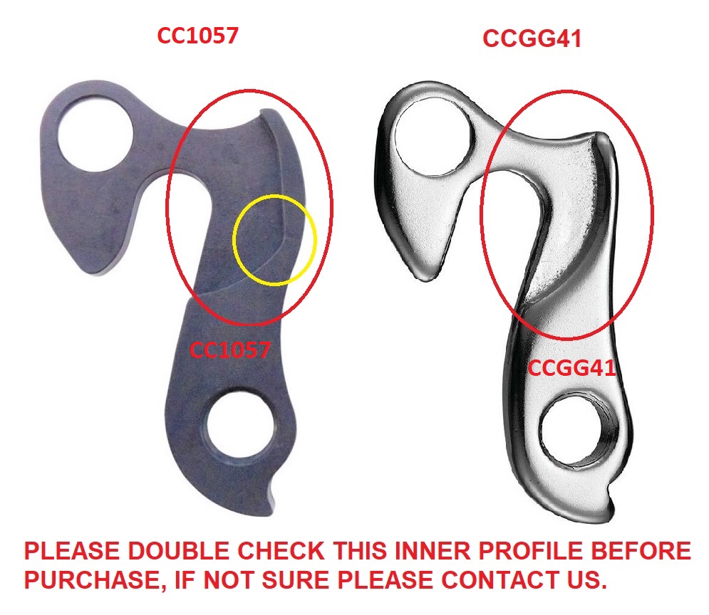 Rear Gear Mech Derailleur Hanger - CC1057 - Image 2