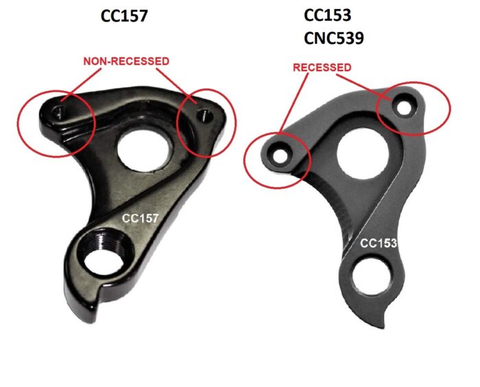 Rear Gear Mech Derailleur Hanger - CNC539 - Image 2