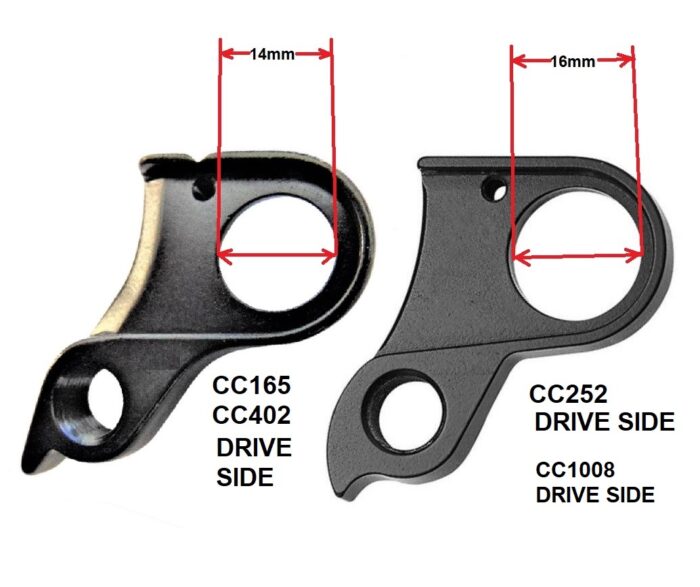 CNC UPGRADE Rear Gear Mech Derailleur Hanger - CC1008 - Image 3