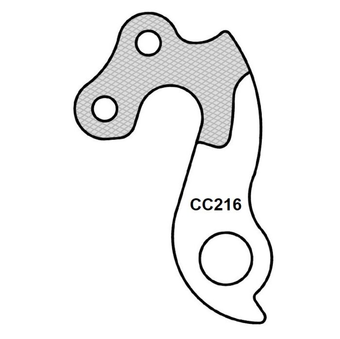 Rear Gear Mech Derailleur Hanger - CC216 - Image 4