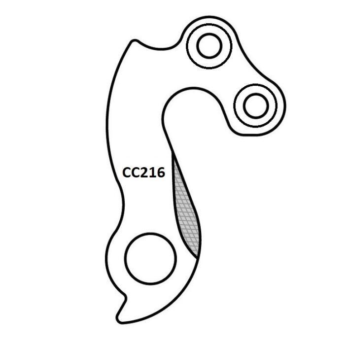 Rear Gear Mech Derailleur Hanger - CC216 - Image 7