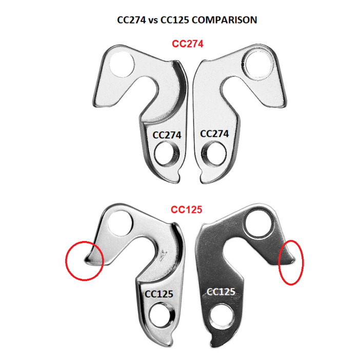 Rear Gear Mech Derailleur Hanger - CC125 - Image 8