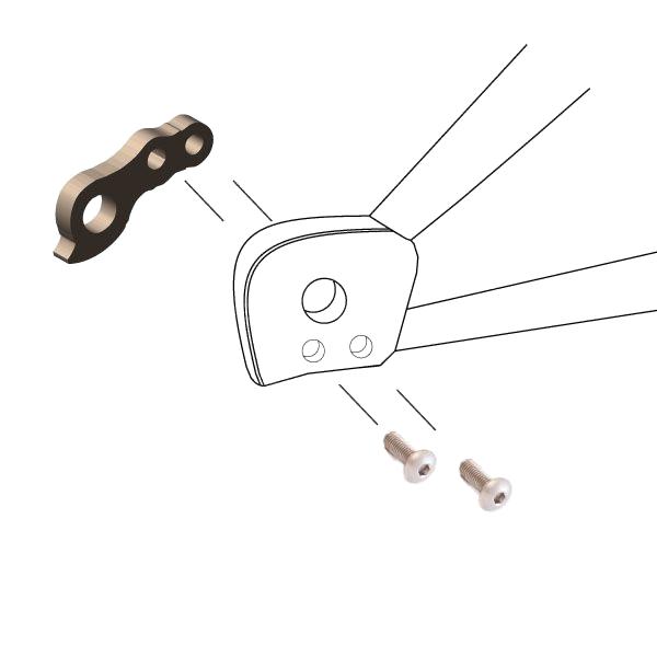 Rear Gear Mech Derailleur Hanger - CC408 - Image 4