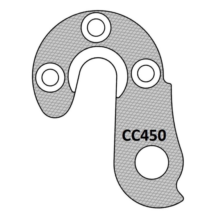 CNC Rear Gear Mech Derailleur Hanger - CC450 - Image 4