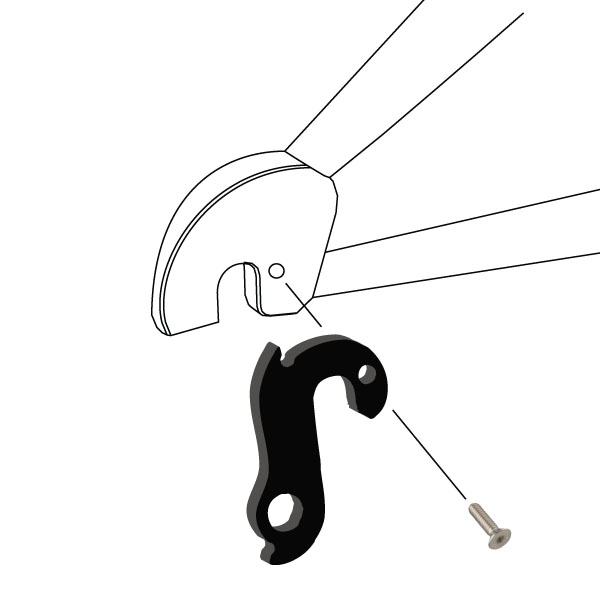 Rear Gear Mech Derailleur Hanger - CC488 - Image 6