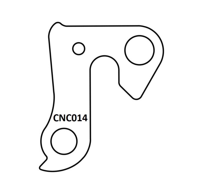 Rear Gear Mech Derailleur Hanger - CNC014 - Image 5