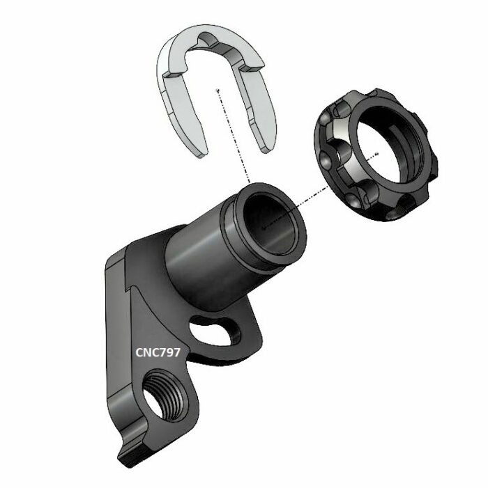Rear Gear Mech Derailleur Hanger - CNC797 - Image 7