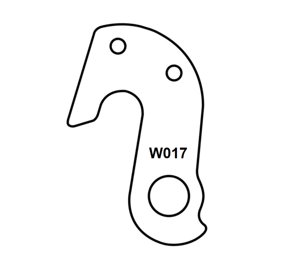 Rear Gear Mech Derailleur Hanger - W017 - Image 4