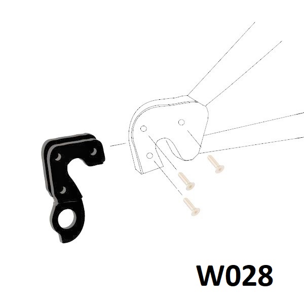 Rear Gear Mech Derailleur Hanger - W028 - Image 9