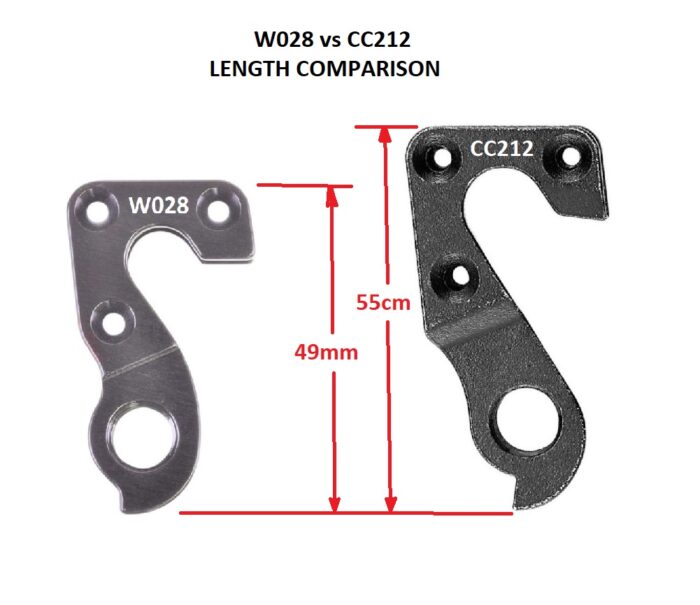 Rear Gear Mech Derailleur Hanger - CC212 - Image 11