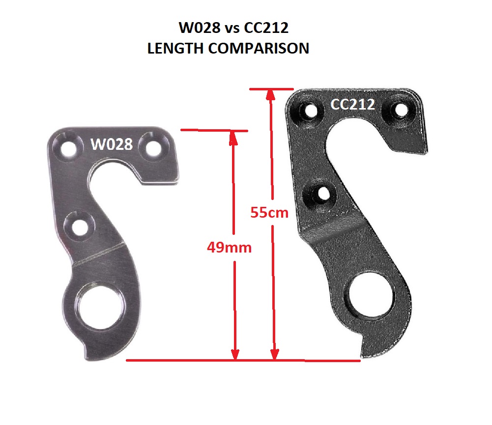Rear Gear Mech Derailleur Hanger - W028 - Image 5