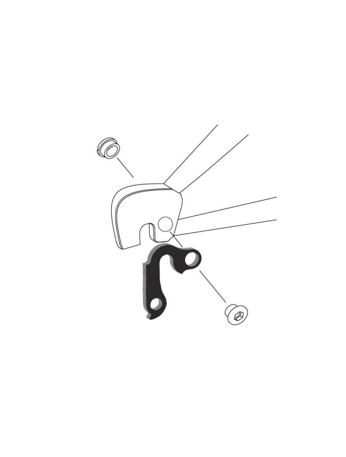 Rear Gear Mech Derailleur Hanger - CC190 - Image 2