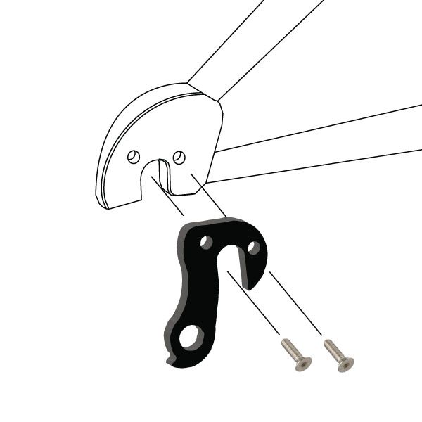 Rear Gear Mech Derailleur Hanger - CC081 - Image 9