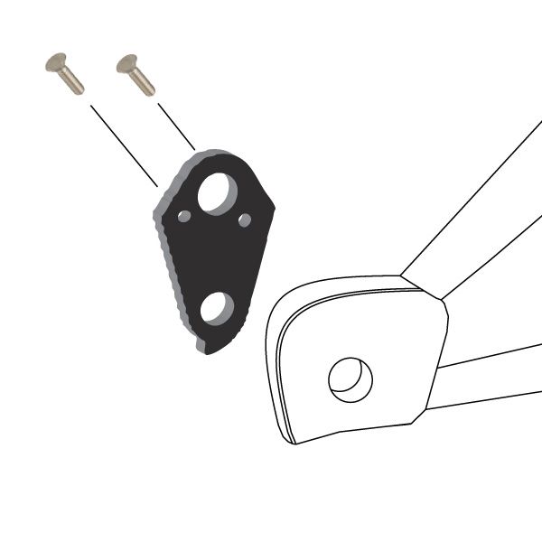 Rear Gear Mech Derailleur Hanger - W181 - Image 3