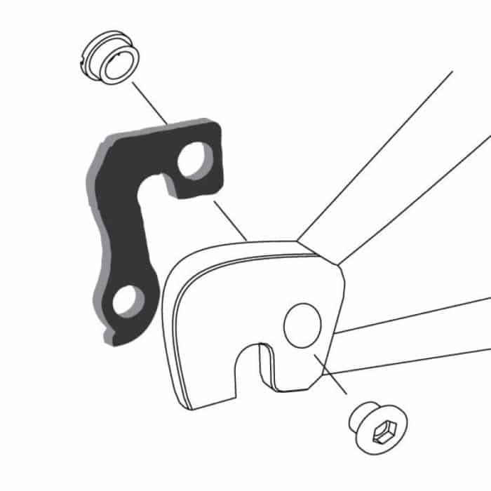 Rear Gear Mech Derailleur Hanger - CC166 - Image 7