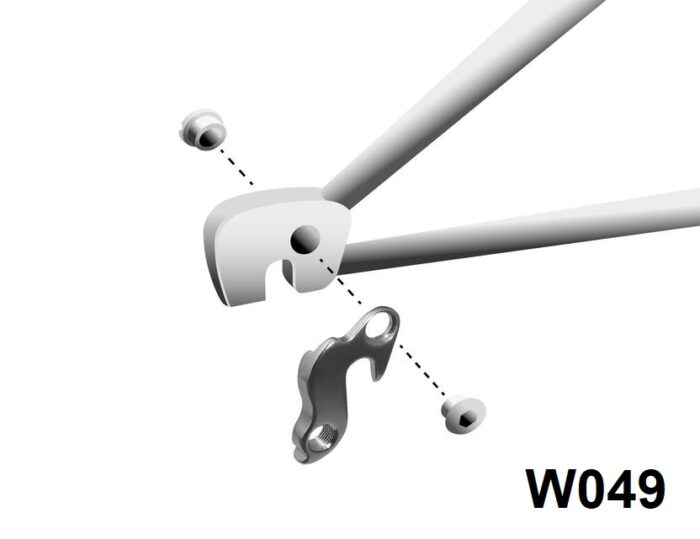 Rear Gear Mech Derailleur Hanger - W049 - Image 4