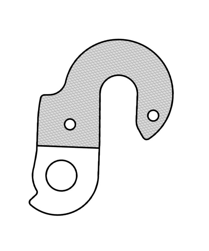 Rear Gear Mech Derailleur Hanger - CNC059 - Image 3