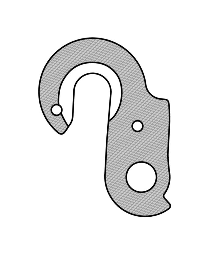 Rear Gear Mech Derailleur Hanger - CNC059 - Image 4