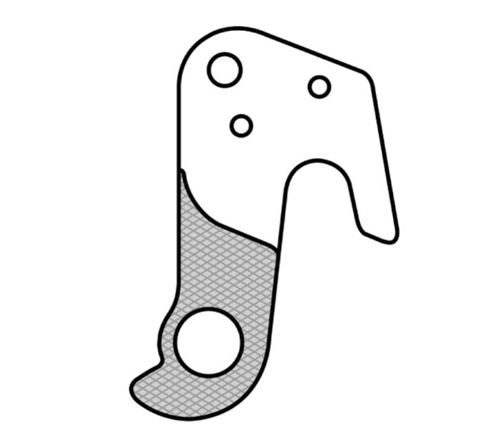 Rear Gear Mech Derailleur Hanger - B016 - Image 5