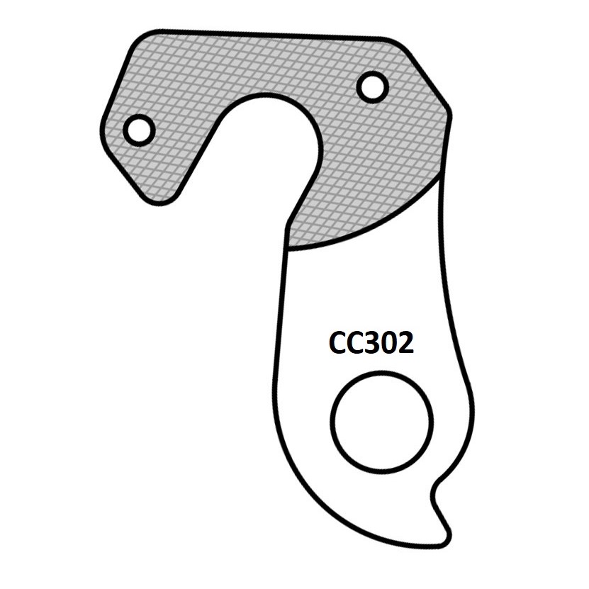 Rear Gear Mech Derailleur Hanger - CC302 - Image 4