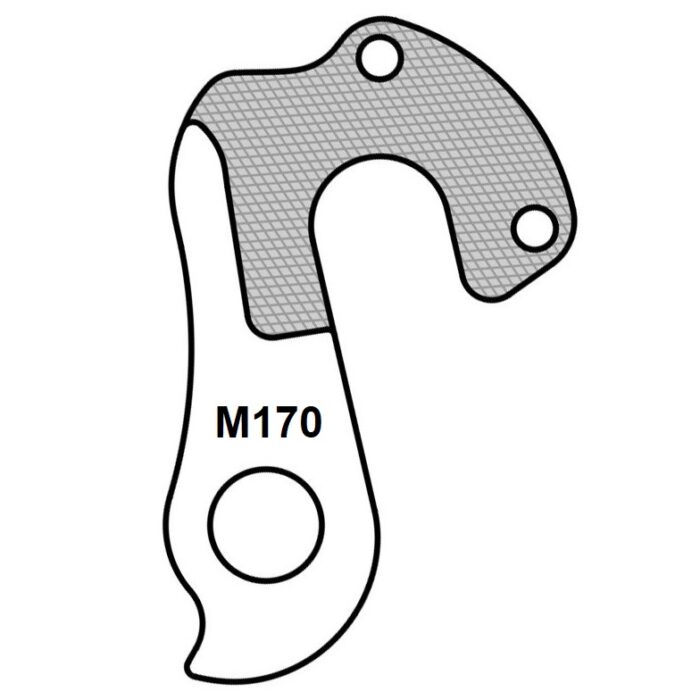 Rear Gear Mech Derailleur Hanger - M170 - Image 7