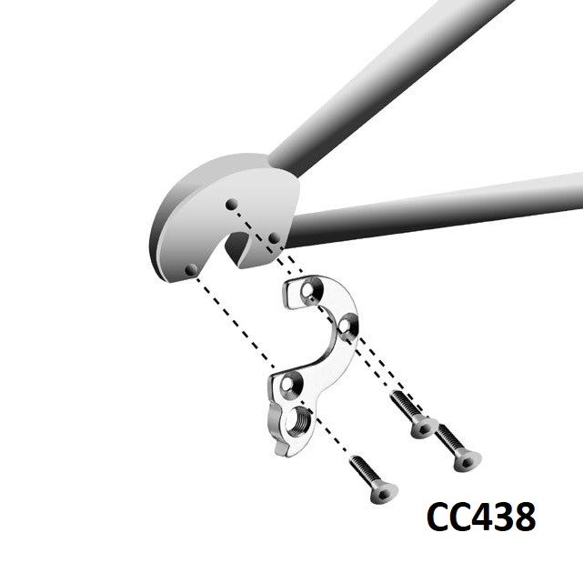 CNC Rear Gear Mech Derailleur Hanger - CC438 - Image 4